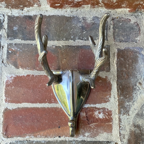 Cast Aluminum Antler Trophy Wall Hook - Picture 2 of 12